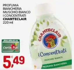 Crai Profuma biancheria muschio bianco i concentrati CHANTECLAIR offerta