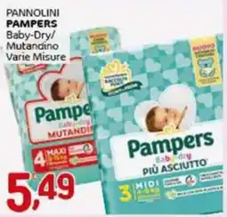 Crai Pannolini PAMPERS offerta