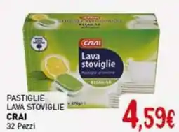 Crai Pastiglie lava stoviglie CRAI offerta