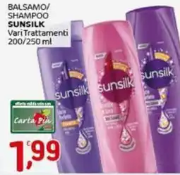 Crai Balsamo/ shampoo SUNSILK offerta