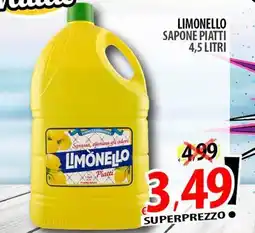 Il Genio Supermercato Limonello sapone piatti offerta