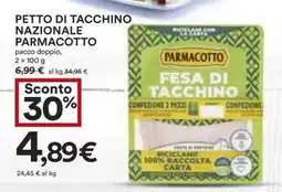 Coop PETTO DI TACCHINO NAZIONALE PARMACOTTO offerta