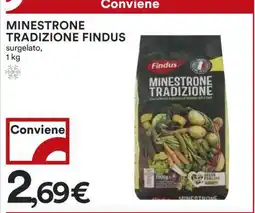 Coop MINESTRONE TRADIZIONE FINDUS offerta