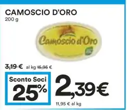 Coop CAMOSCIO D’ORO offerta