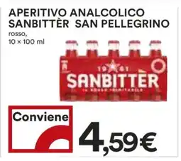 Coop APERITIVO ANALCOLICO SANBITTÈR SAN PELLEGRINO offerta