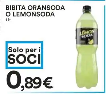Coop BIBITA ORANSODA O LEMONSODA offerta