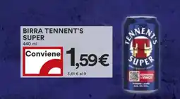 Coop Birra Tennent’s Super offerta