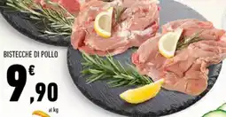 Conad Bistecche di pollo offerta