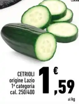 Conad Cetrioli offerta