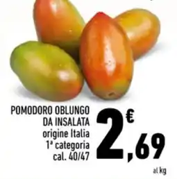 Conad Pomodoro oblungo da insalata offerta