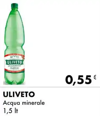 Iper Tosano ULIVETO Acqua minerale offerta