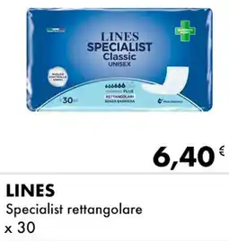 Iper Tosano LINES Specialist rettangolare offerta