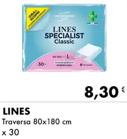 Iper Tosano LINES Traversa 80x180 cm offerta