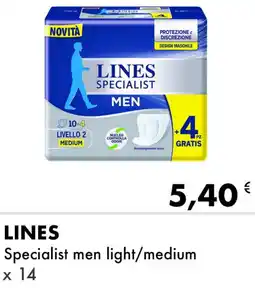 Iper Tosano LINES Specialist men light/medium offerta