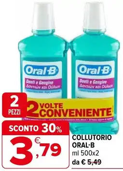 Iperal Collutorio ORAL-B offerta