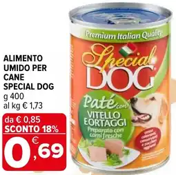 Iperal Alimento umido per cane SPECIAL DOG offerta