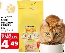Iperal Alimento secco per gatto FRISKIES offerta