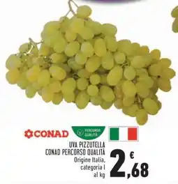 Conad UVA PIZZUTELLA offerta