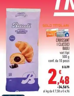 Conad CROISSANT I CLASSICI BAULI offerta