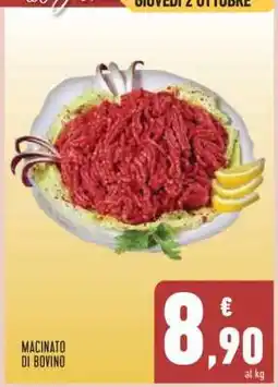 Conad Macinato di Bovino offerta