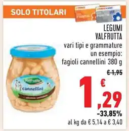 Conad LEGUMI VALFRUTTA offerta