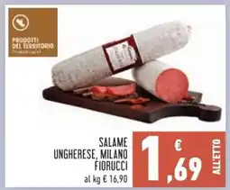 Conad SALAME UNGHERESE, MILANO FIORUCCI offerta
