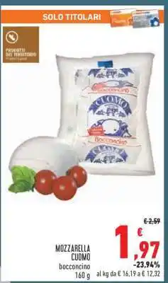 Conad MOZZARELLA CUOMO offerta