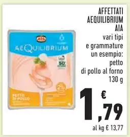 Conad AFFETTATI AEQUILIBRIUM offerta