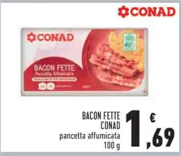 Conad BACON FETTE CONAD offerta