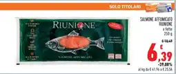 Conad Salmone Affumicato Riunione offerta