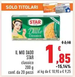 Conad IL MIO DADO STAR classico offerta