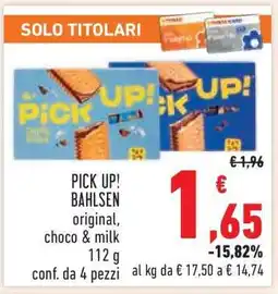 Conad PICK UP! BAHLSEN offerta