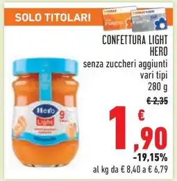 Conad CONFETTURA LIGHT HERO offerta