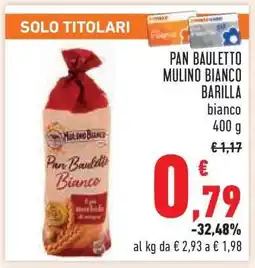 Conad PAN BAULETTO MULINO BIANCO BARILLA offerta