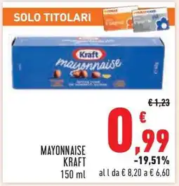 Conad Mayonnaise Kraft offerta