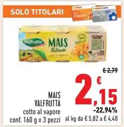 Conad MAIS VALFRUTTA offerta