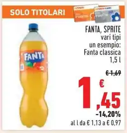 Conad FANTA/SPRITE offerta