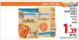 Conad Biscotti Mulino Bianco Barilla offerta