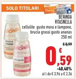 Conad BEVANDA VITASNELLA offerta