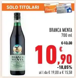 Conad BRANCA MENTA offerta