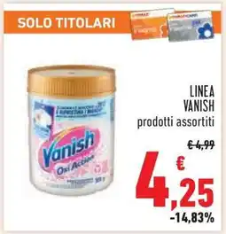 Conad LINEA VANISH offerta