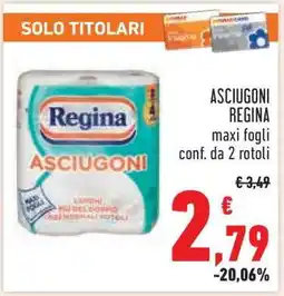 Conad Asciugoni Regina offerta