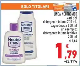 Conad LINEA NEUTROMED offerta