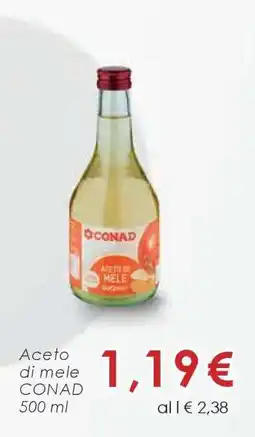 Conad Aceto di mele CONAD offerta