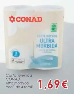 Conad Carta igienica CONAD offerta