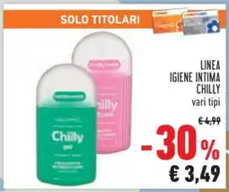 Conad LINEA IGIENE INTIMA CHILLY offerta