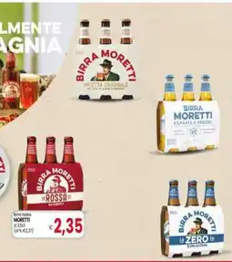 Famila Birra Rossa Moretti offerta