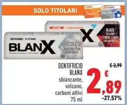 Conad Dentifricio Blanx offerta