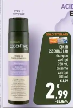 Conad CONAD ESSENTIAE LAB offerta