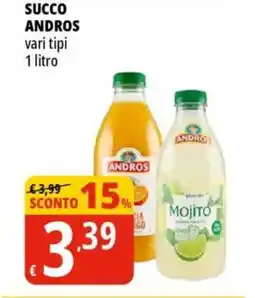 Tigros Succo ANDROS offerta